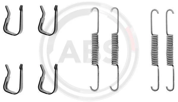 Kit d'accessoires, mâchoire de frein A.B.S. 0595Q