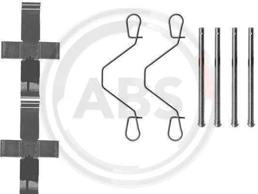 Kit d'accessoires, plaquette de frein à disque A.B.S. 0991Q