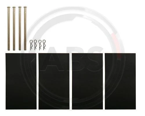 Kit d'accessoires, plaquette de frein à disque A.B.S. 0983Q