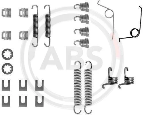 Kit d'accessoires, mâchoire de frein A.B.S. 0545Q