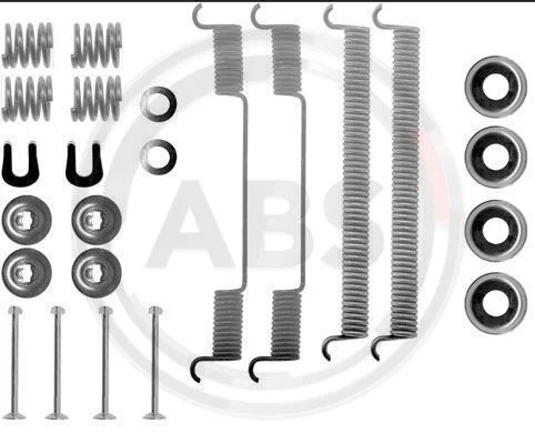 Kit d'accessoires, mâchoire de frein A.B.S. 0543Q