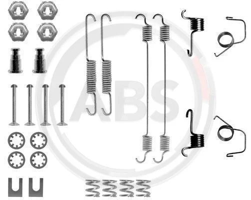 Kit d'accessoires, mâchoire de frein A.B.S. 0617Q