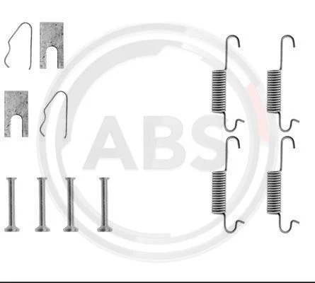Kit d'accessoires, mâchoire de frein A.B.S. 0527Q