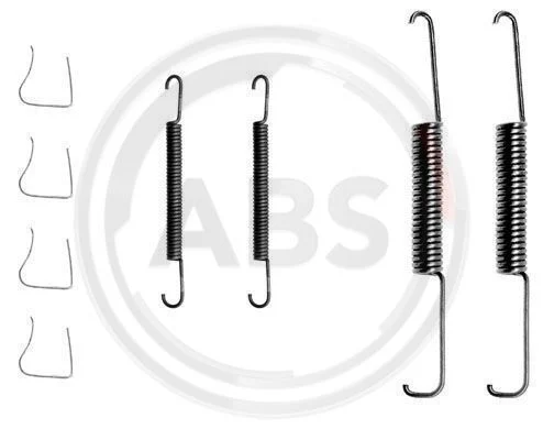 Kit d'accessoires, mâchoire de frein A.B.S. 0508Q