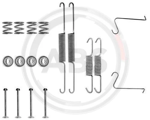Kit d'accessoires, mâchoire de frein A.B.S. 0603Q