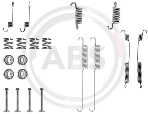 Kit d'accessoires, mâchoire de frein A.B.S. 0600Q