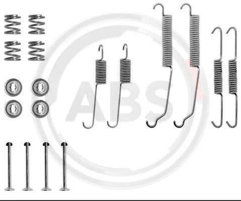 Kit d'accessoires, mâchoire de frein A.B.S. 0618Q