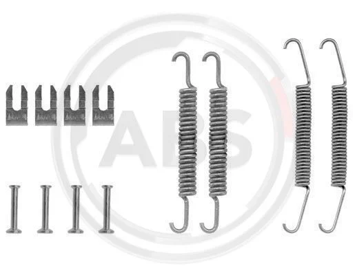 Kit d'accessoires, mâchoire de frein A.B.S. 0610Q