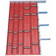 Compart. Plastique Et Metall. Pour Tiroir H = 60 Mm
