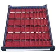 Compartimentage pour Tiroir H60 12 Cuvettes - 45 Separations