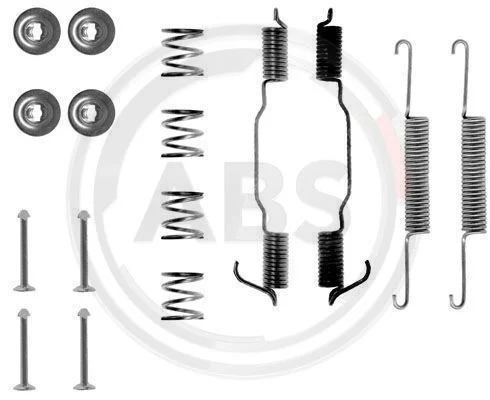 Kit d'accessoires, mâchoire de frein A.B.S. 0501Q