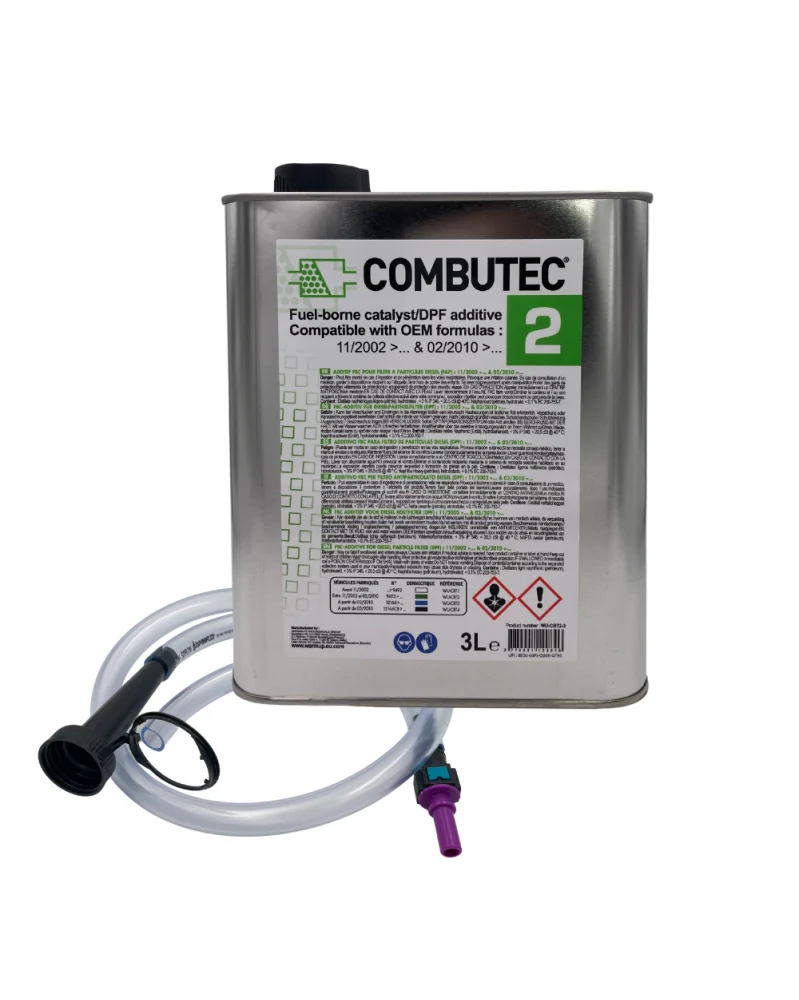 Additif FAP Cérine 176 ou INFINEUM 7995 Vert kit de remplissage Warm Up Combutec 2 3 Litres