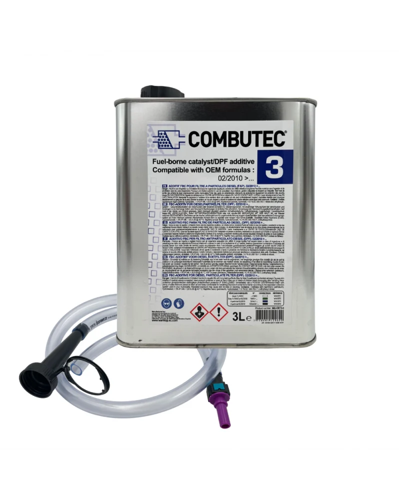 Additif FAP Cérine Bleu kit de remplissage Warm Up Combutec 3 3 Litres