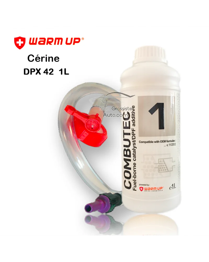 Additif FAP Cérine DPX 42 blanc kit de remplissage cérine Warm Up Combutec 1 1 Litres