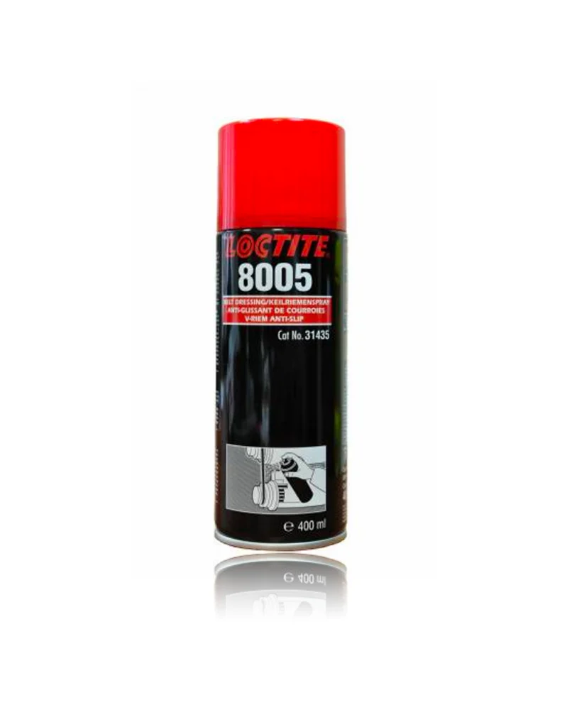 Adhérent courroie, anti-glissant courroie, 400 ml - LOCTITE 8005