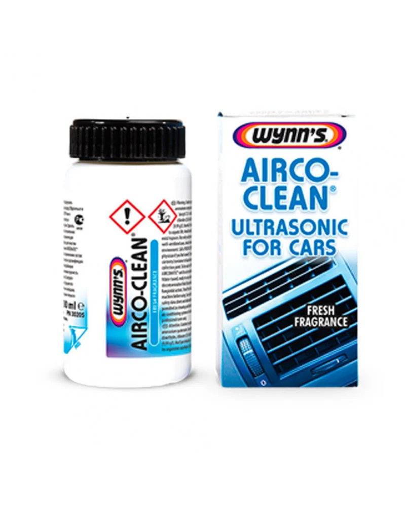Aircoclean, ultrasonic, Traitement climatisation, bactéricide & Viruscide (EN14476) - Wynn's