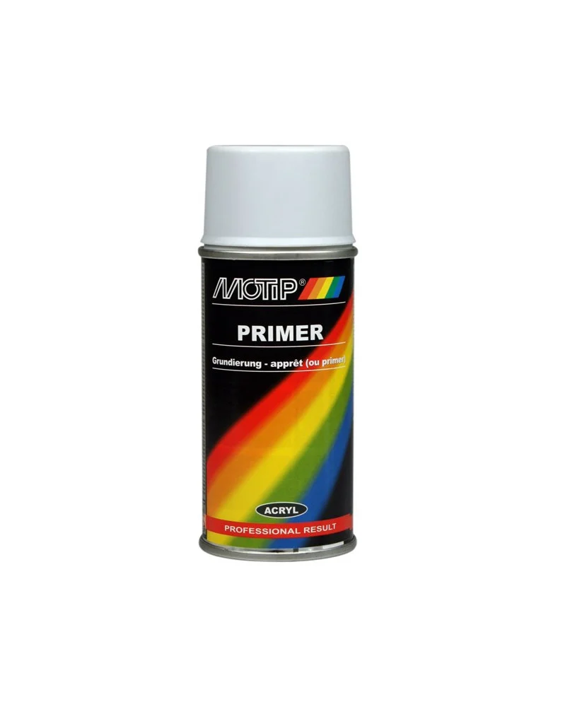 Apprêt carrosserie, primer blanc (M00102) 150ml - MOTIP