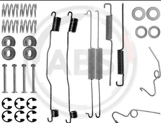 Kit d'accessoires, mâchoire de frein A.B.S. 0624Q