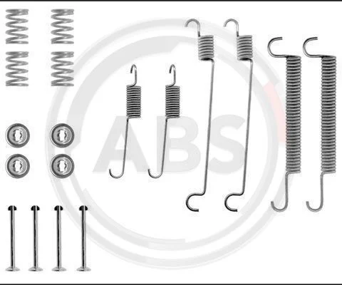 Kit d'accessoires, mâchoire de frein A.B.S. 0547Q