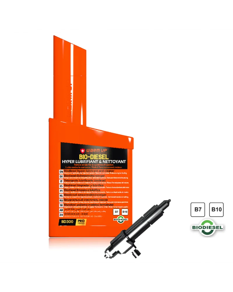 Biodiesel lubrifiant, biogazole 300ml - Warm Up