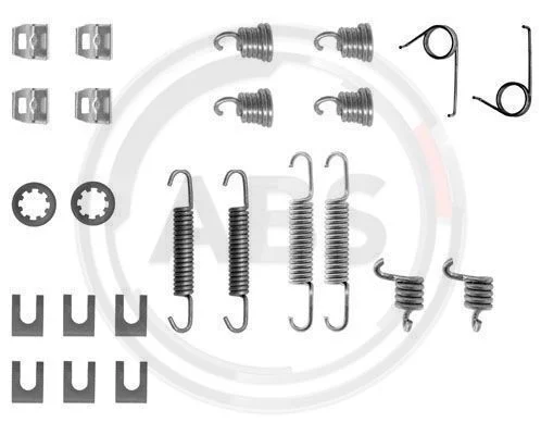 Kit d'accessoires, mâchoire de frein A.B.S. 0554Q