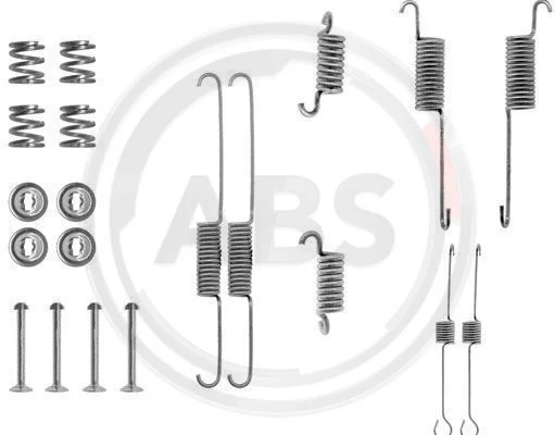 Kit d'accessoires, mâchoire de frein A.B.S. 0615Q