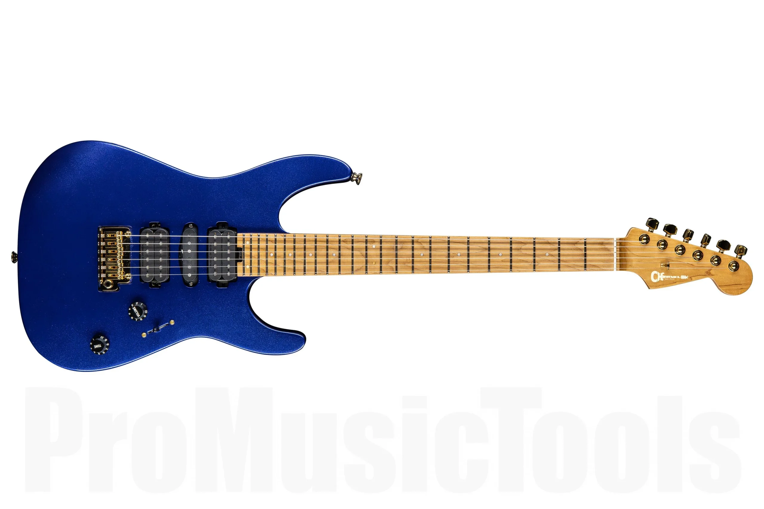 Charvel Pro-Mod DK24 HSH 2PT CM - Mystic Blue - b-stock MC22004960