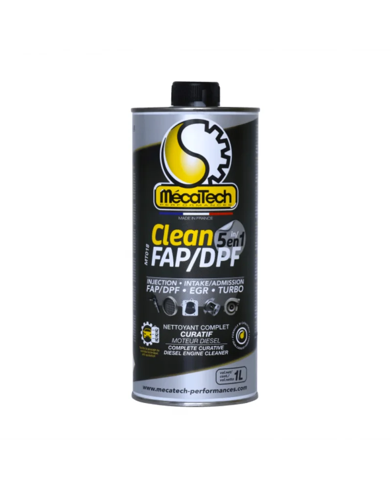 Clean FAP Nettoyant Régénérant FAP (1L) - Mecatech