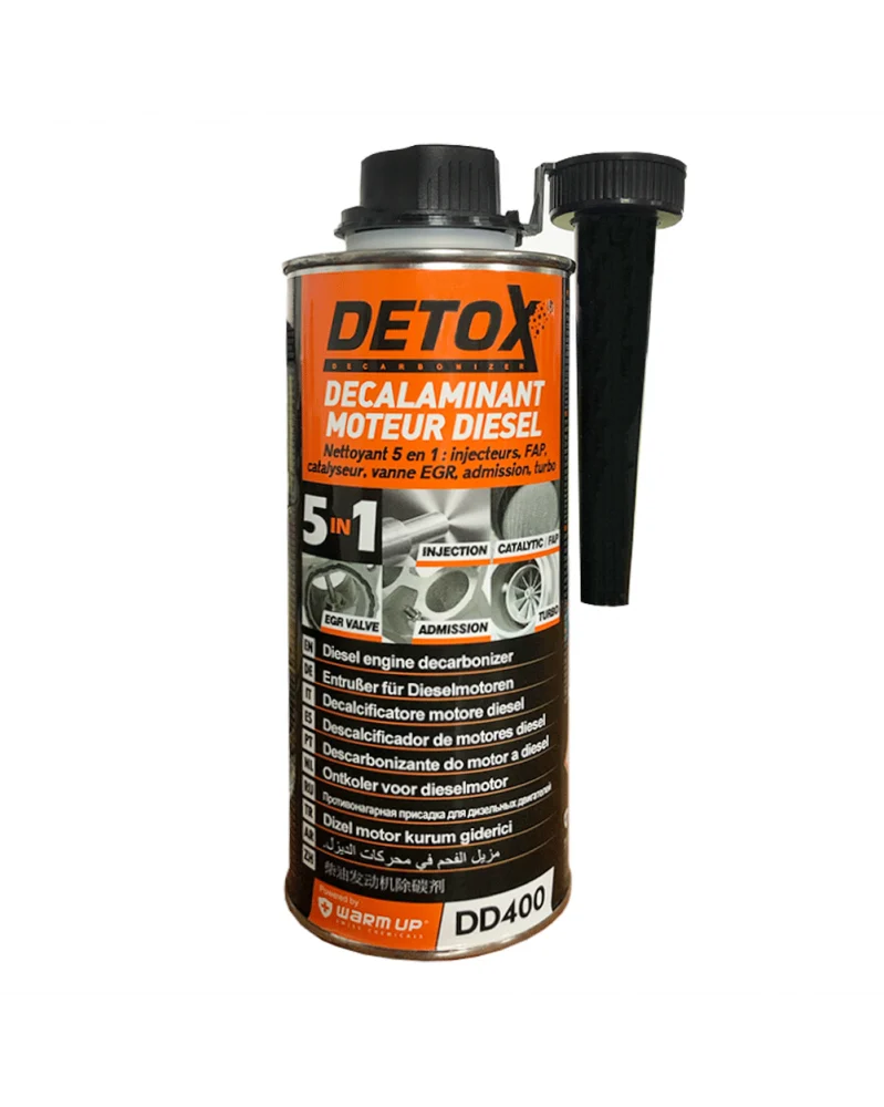 Décalaminant moteur diesel, detox 5en1, 400ml - Warm UP