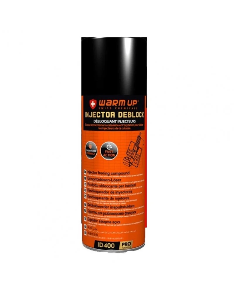 Dégrippant injecteur, décalaminant , (400 ml) - WARM UP