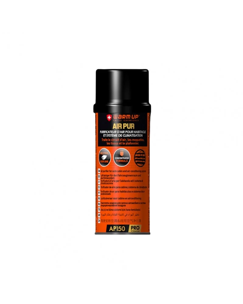 Désinfectant clim auto, purificateur d'habitacle AIR PUR, 150ml - Warm Up