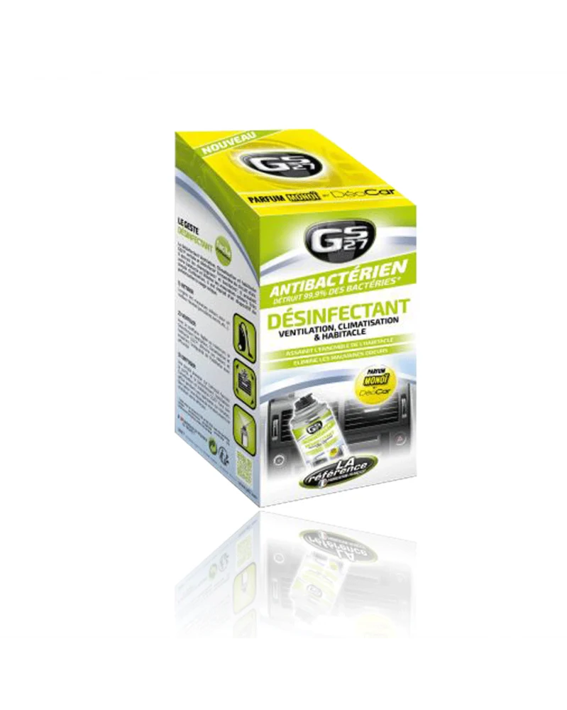 Désinfectant climatisation auto + habitacle Monoï - GS27