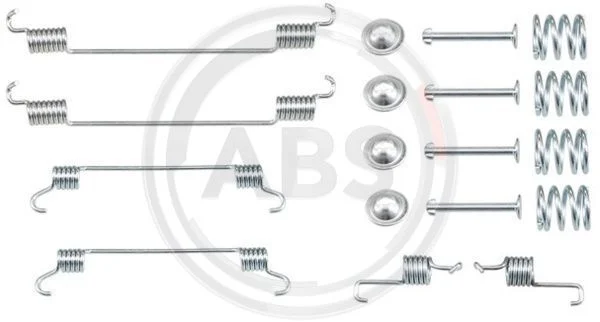 Kit d'accessoires, mâchoire de frein A.B.S. 0034Q