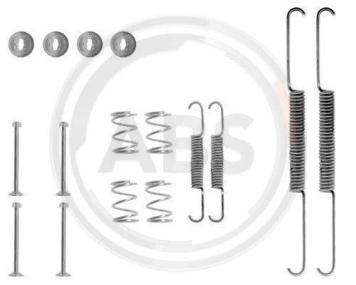Kit d'accessoires, mâchoire de frein A.B.S. 0507Q