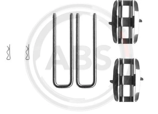 Kit d'accessoires, plaquette de frein à disque A.B.S. 0961Q