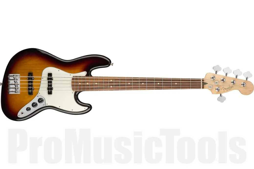 Fender Player Jazz Bass V - Pau Ferro Fingerboard - 3-Color Sunburst - b-stock