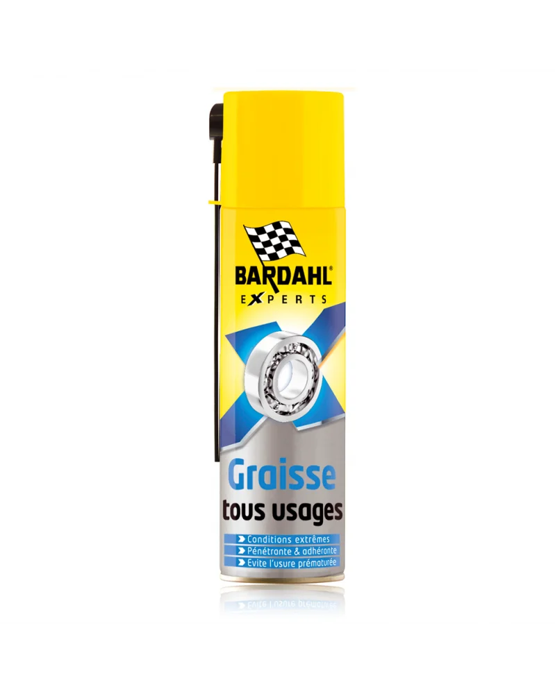 Graisse en spray tous usages Multifonctions 250 ml - Bardahl