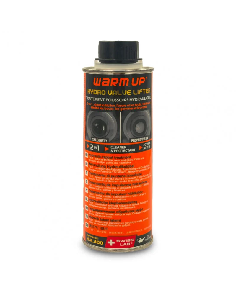 Nettoyant poussoir hydraulique, hydro valve lifters, 300ml - Warm Up