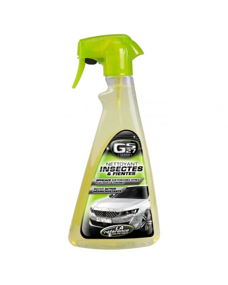 Nettoyant voiture exterieur, insectes, fientes, 500 ml - GS27