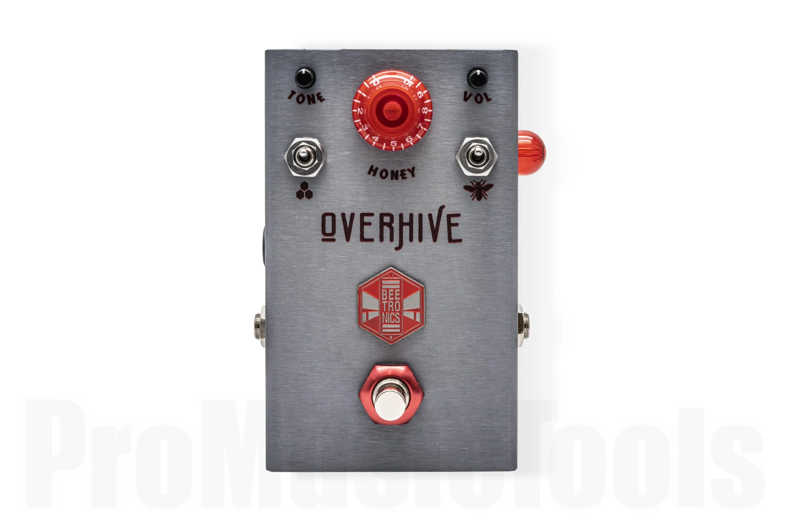 Beetronics Overhive Medium Gain Overdrive - Metal Cherry Limited Edition