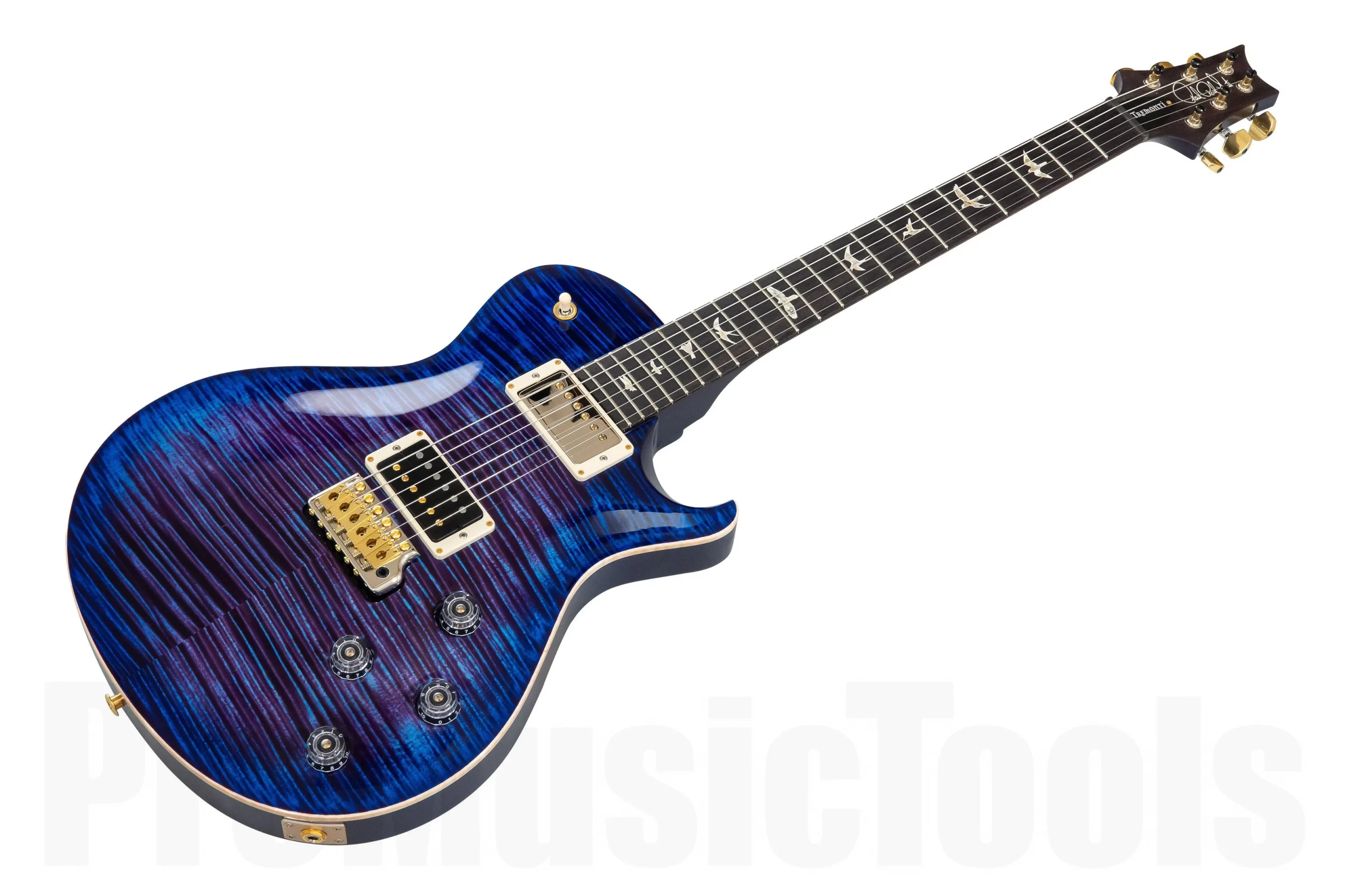 PRS USA Mark Tremonti VJ - Violet Blueburst 10-Top