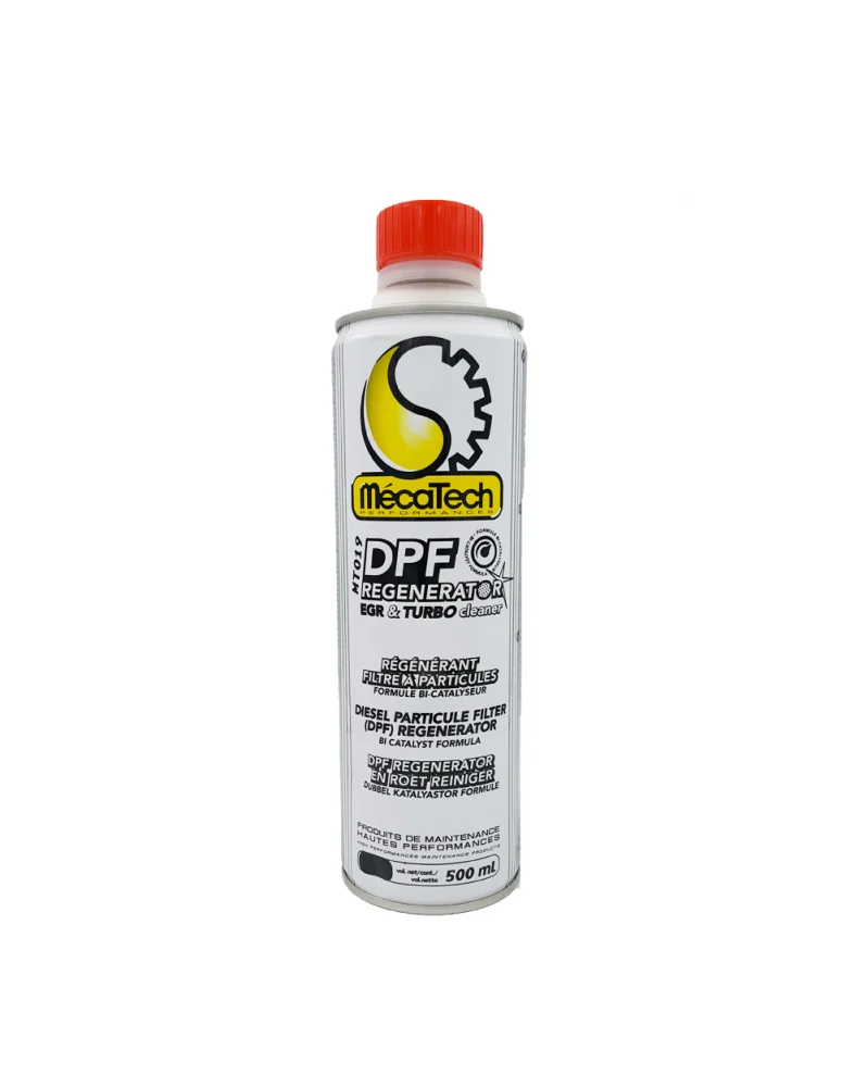 Régénérant FAP, DPF regenerator EGR & Turbo cleaner, 500ml - Mecatech