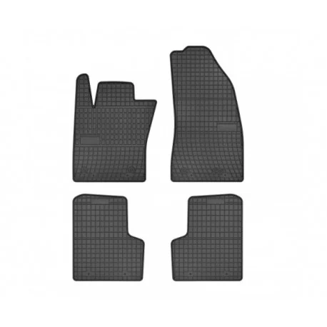 Tapis de sol auto sur mesure caoutchouc FIAT 500X de 2014 à aujourd'hui.