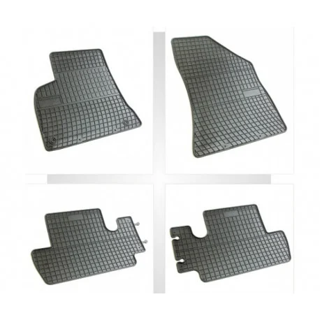 Tapis de sol auto sur mesure caoutchouc PEUGEOT 3008 de 2009 à 2016.