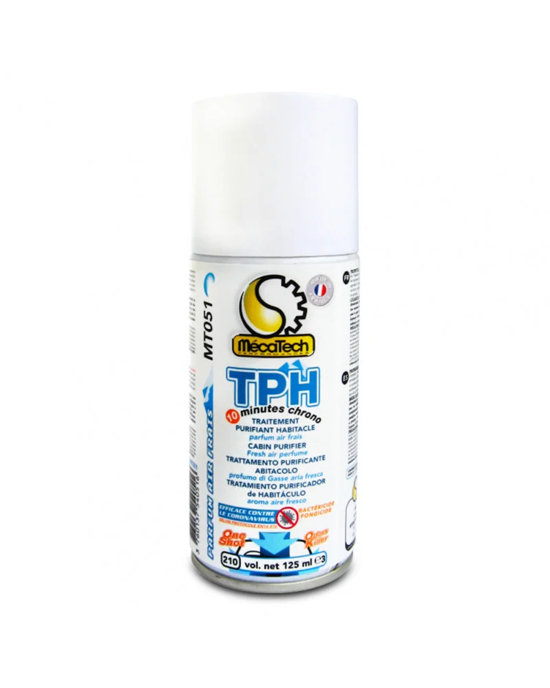 Traitement Purifiant Habitacle TPH 125 ml - Mecatech