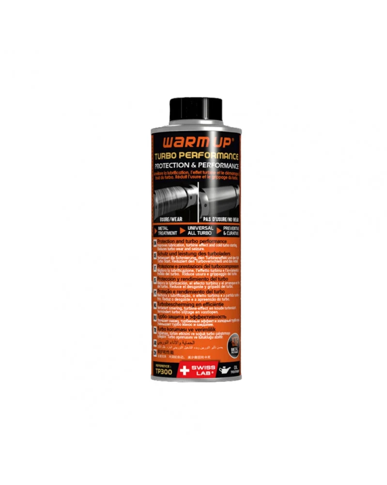 Turbo Performance améliore les performances, anti friction - Warm Up