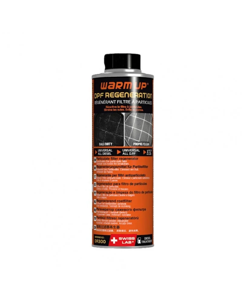 WARM UP DPF REGENERATION regenerant et nettoyant filtre à particules préventif, 300 ml